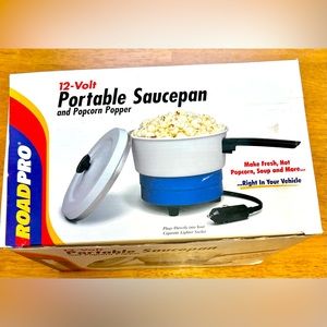 RoadPro Sauce pan and popcorn maker